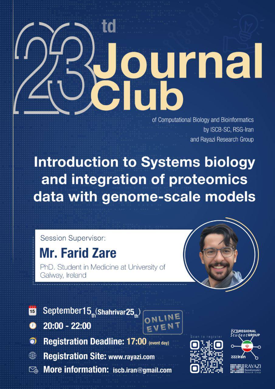 Journal Club - Mr. Farid Zare