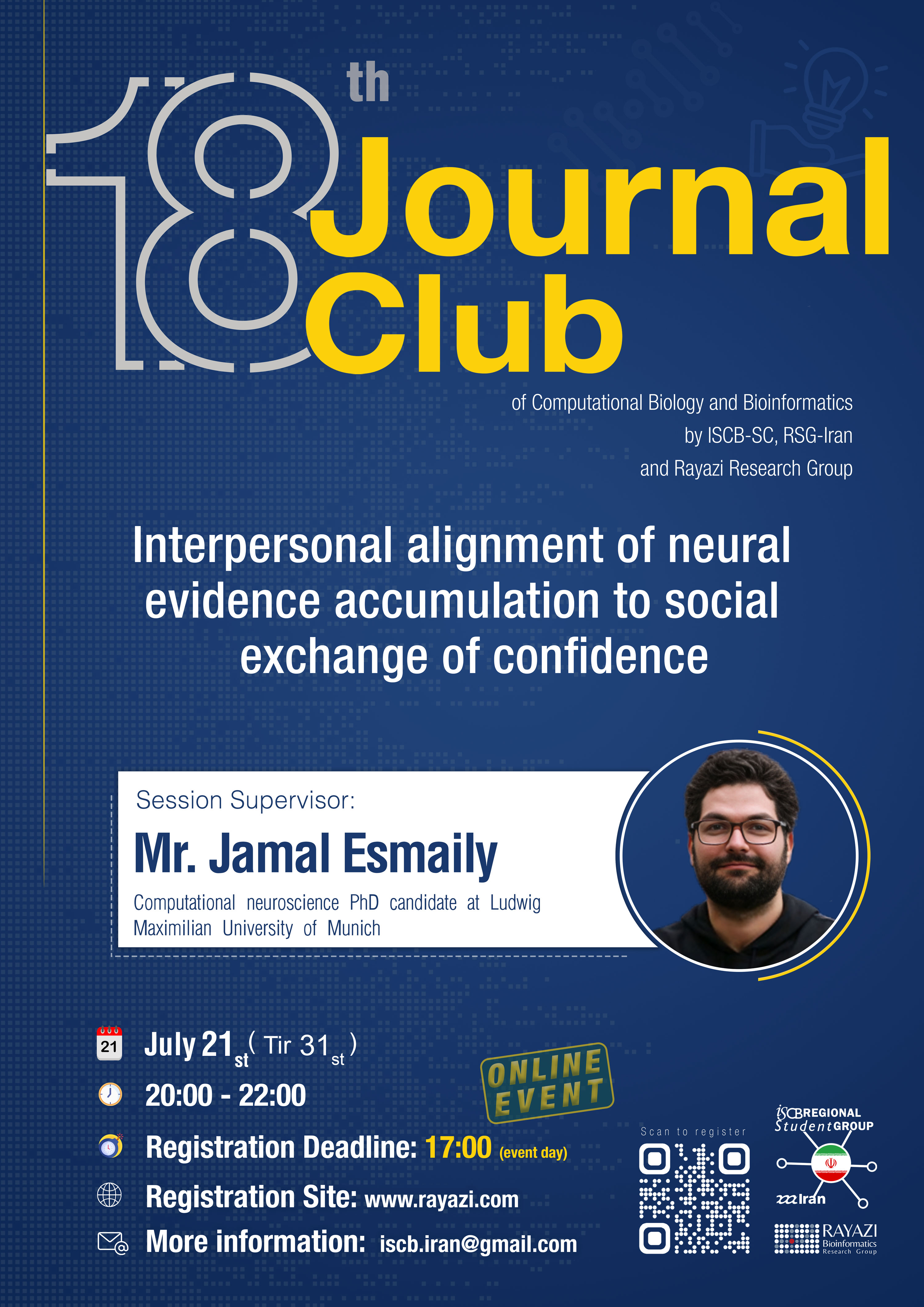 Journal Club - Mr. Jamal Esmaily